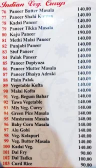 Green Bawarchi Restaurant menu 8