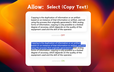 Enable Right Click - SuperCopy & Select small promo image