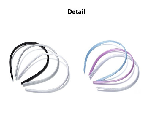 Title 4, Color Headband DIY Cloth Wrapper Accessories Ri...