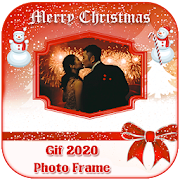 Merry Christmas Gif Photo Frame 2020  Icon