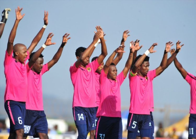 General view during the National First Division Promotion and Relegation Playoff match between Black Leopards and Jomo Cosmos at Thohoyandou Stadium on May 30, 2018 in Thohoyandou, South Africa.