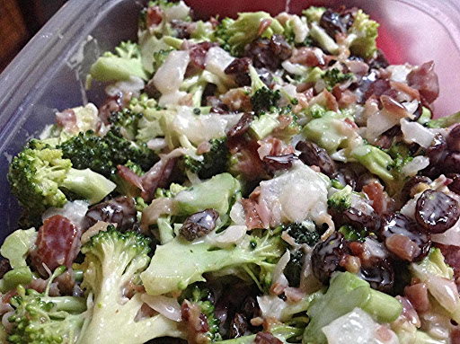 Broccoli & Raisin Salad