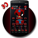Herunterladen 3D Red Hero Theme Installieren Sie Neueste APK Downloader
