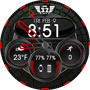 Download VIPER RED Watchface for WatchMaker For PC Windows and Mac