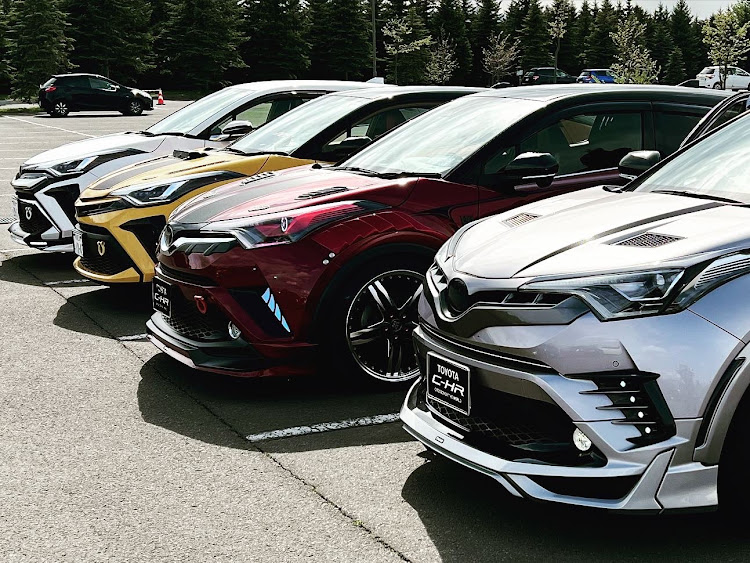 C-HRのTOYOTA・C-HR・モエレ沼公園東口駐車場・C-HRオーナーズクラブ北海道・C-STYLEに関するカスタム事例の投稿画像2枚目