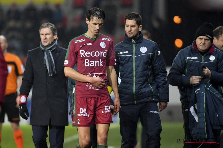 Gros coup dur pour un défenseur de Zulte-Waregem