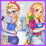 ❄ College Girls Princess Makeup Dress up Game ❤ 1.0 Icon