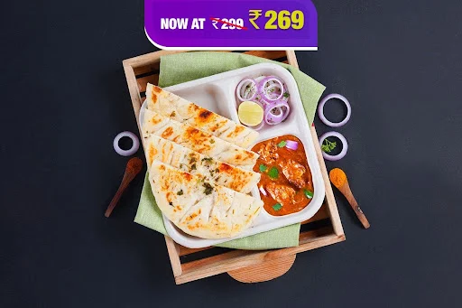 Chicken Kadhai Kulcha Lunchbox