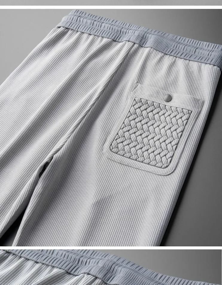 Ležerne Sportske Pantalone do Članaka sa Vezom Udobne i Moderne Idealne za Trening i Svakodnevnicu Lagane i Prozračne Za Aktivan Životni Stil