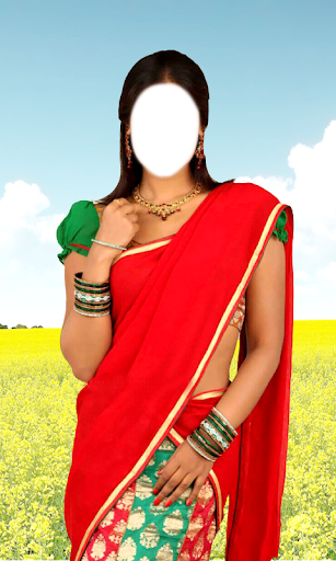 Women half saree