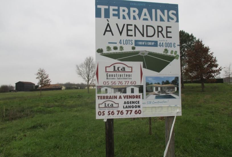  Vente Terrain à bâtir - 1 380m² à Marmande (47200) 