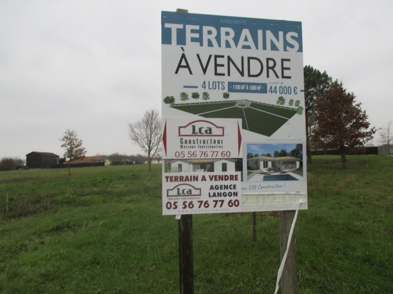 Vente terrain  1380 m² à Marmande (47200), 46 000 €