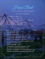 House Boat menu 8