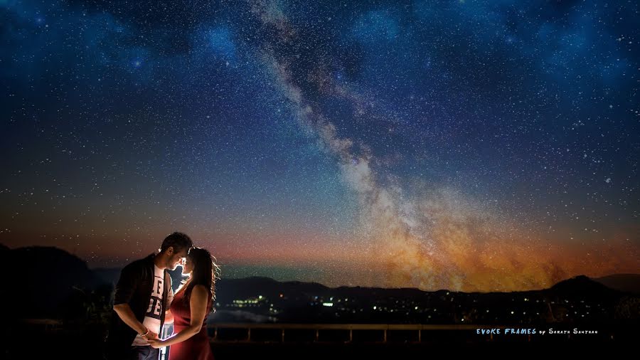 Fotógrafo de casamento Sarath Santhan (evokeframes). Foto de 25 de abril 2018