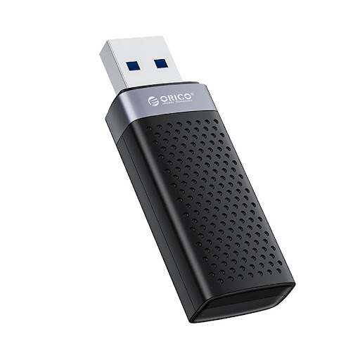 Đầu đọc thẻ nhớ Orico USB-A 3.0 (CS2D-A3-BK) (Đen)