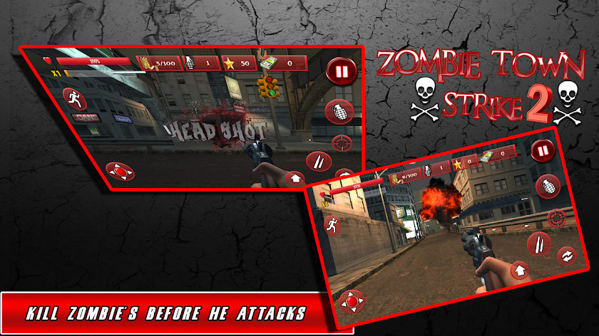Zombies Town Strike 2 Screen 3