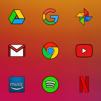 CRISPY HD - ICON PACK Screenshot Image