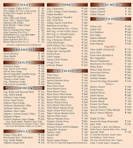 Singla menu 1