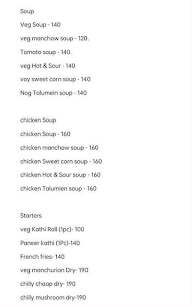 Chowmein Chaw menu 5