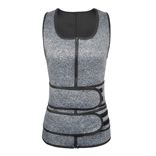 Title 4, Heren sport shapewear corset met dubbele riem v...