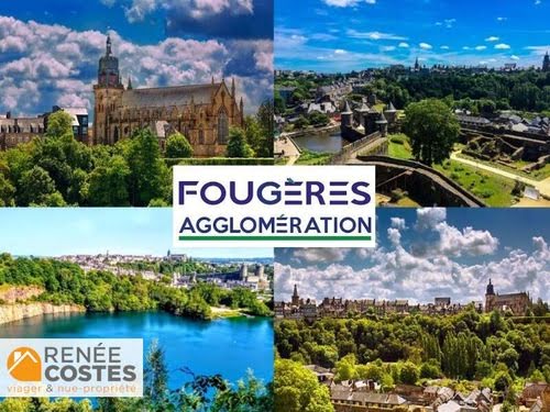 Vente viager 8 pièces 250 m² à Fougeres (35300), 159 515 €