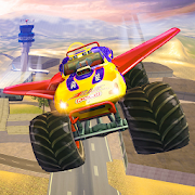 Offroad Flying Monster Truck Driving  for PC Windows and Mac