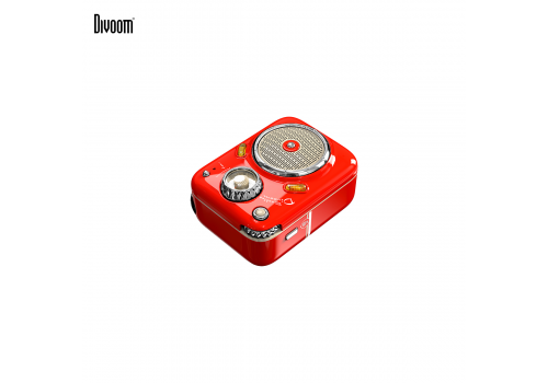 Loa Bluetooth Divoom - Beetles FM Red