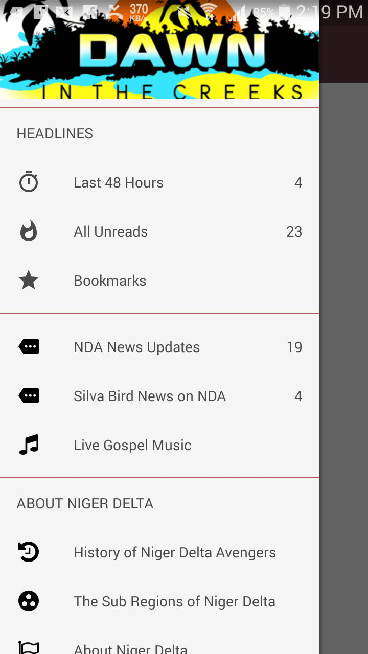 Niger Delta News Screen 2