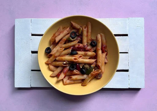 Paneer Arrabbiata Pasta