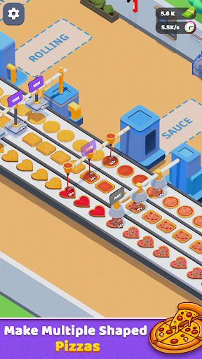 Screenshot Pizza Production