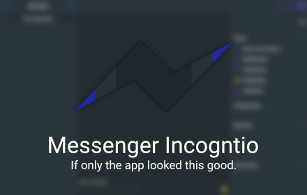 Incognito Messenger Theme (Dark) Preview image 0