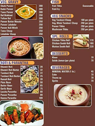 Bemisal Dharmendra 24x7 Hotel menu 2
