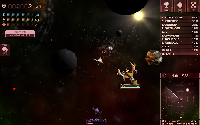 Starblast sur PC 