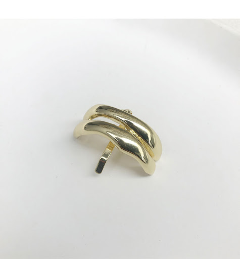 Title 3, U-shaped Japanese Texture Metal Hair Tie Hair H...