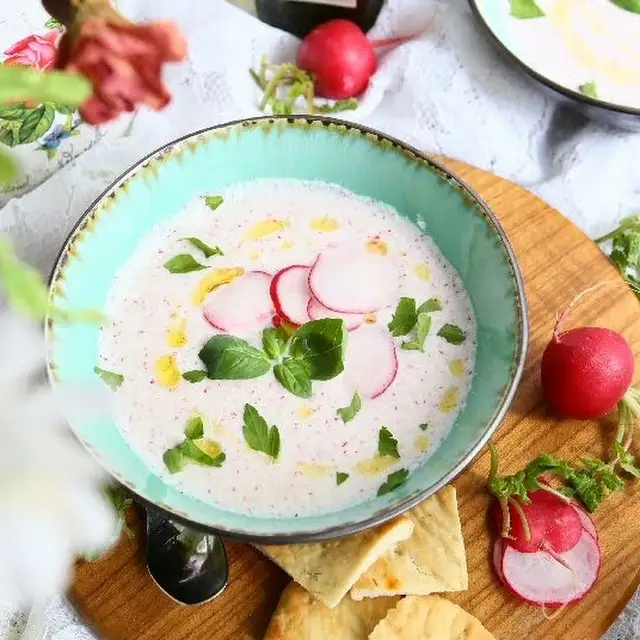 Chilled Radish Soup