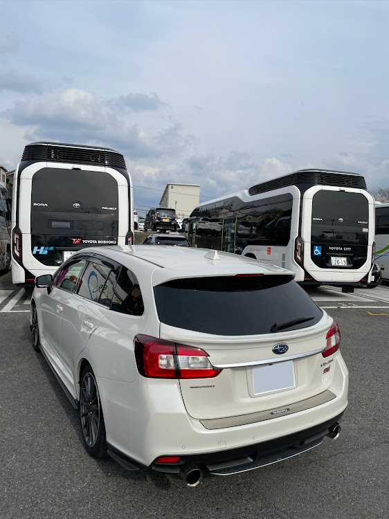 レヴォーグのSUBARU LOVE・VMレヴォーグはいいぞ！・水素バス・TOYOTA SORAに関するカスタム事例の投稿画像1枚目