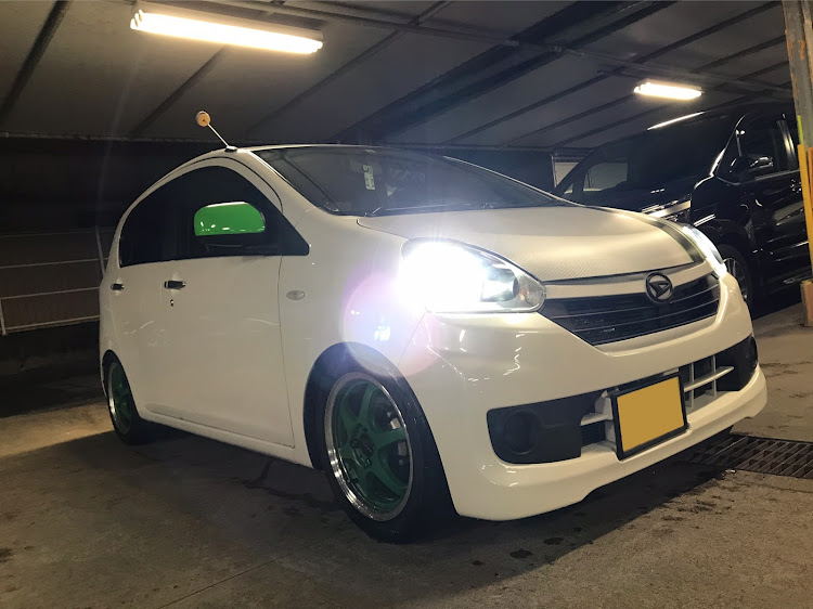 ミライースの洗車に関するカスタム事例の投稿画像1枚目