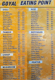 Delhi Darbar Chicken Corner menu 1