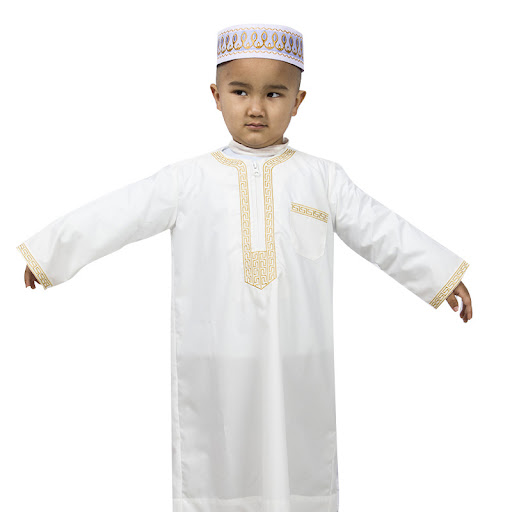 Title 2, Boys Fashion Casual Embroidery Loose Robe, pro...