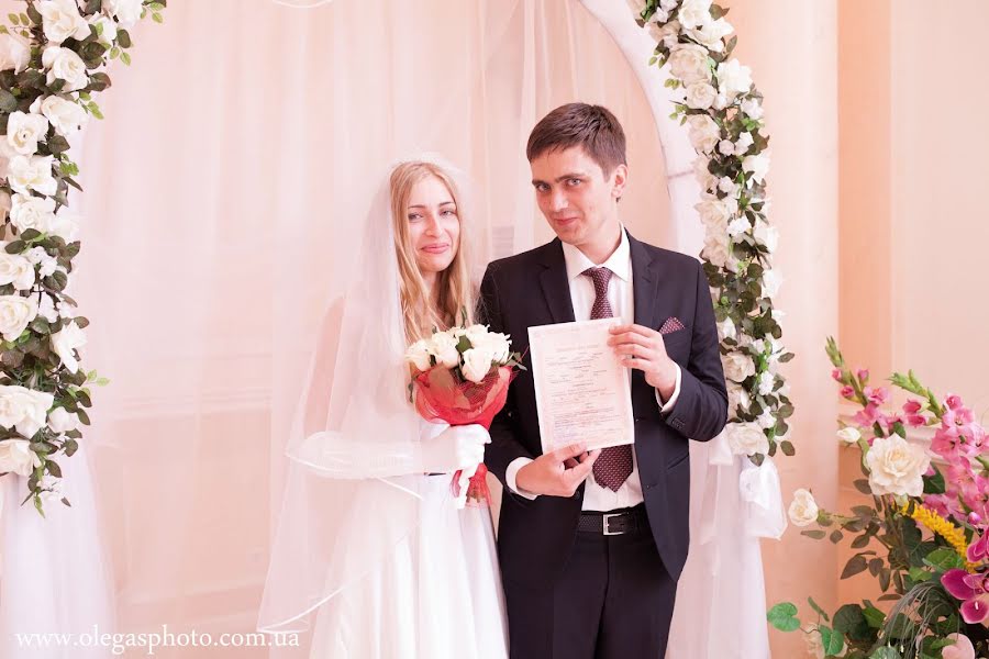 Fotógrafo de bodas Oleg Olegas (olegasphoto). Foto del 6 de agosto 2014