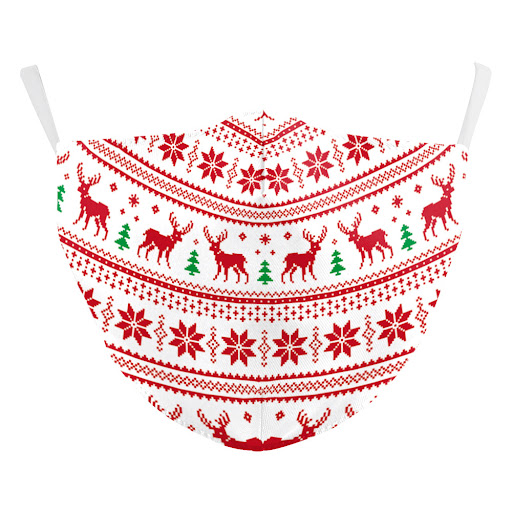 Title 7, Christmas Digital Printing Double-layer Dust Ma...