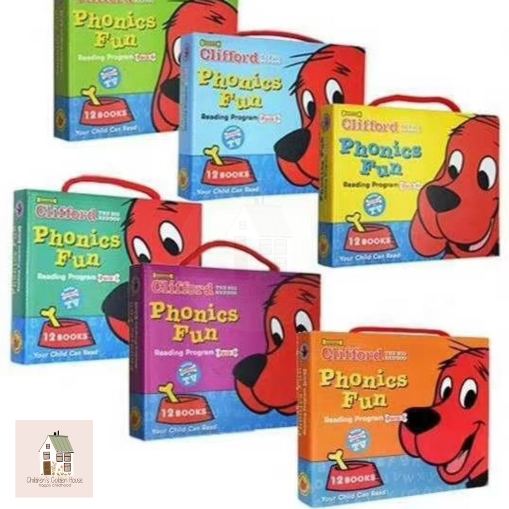 Clifford Phonics Fun Pack1-6　72冊　【0787】