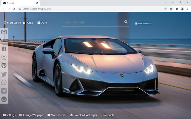 Lamborghini Wallpaper HD New Tab