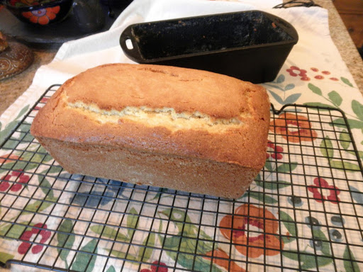 Easy Lemon Pound Cake. No kidding, it's easy to make and so good and versatile.