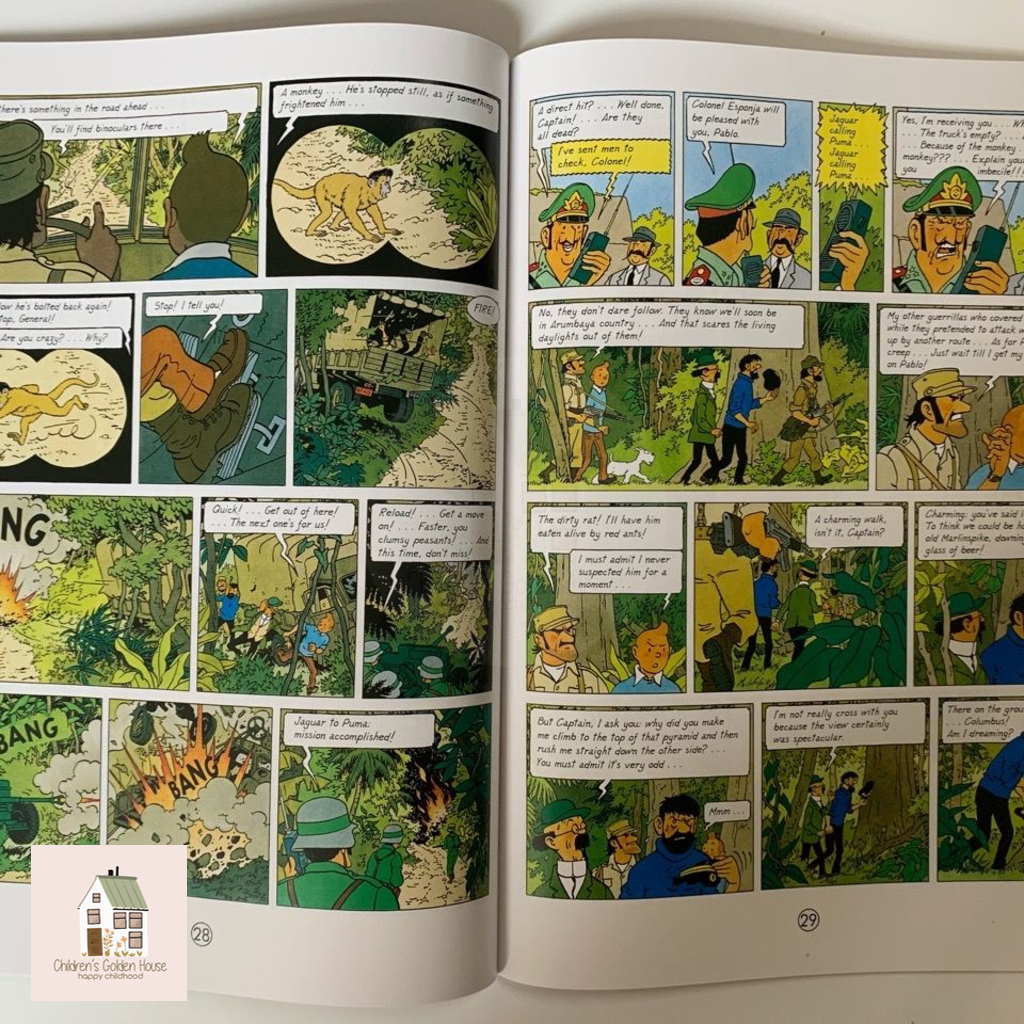 The-Adventures-of--Tintin-23-books-丁丁歷險| Children's Golden House