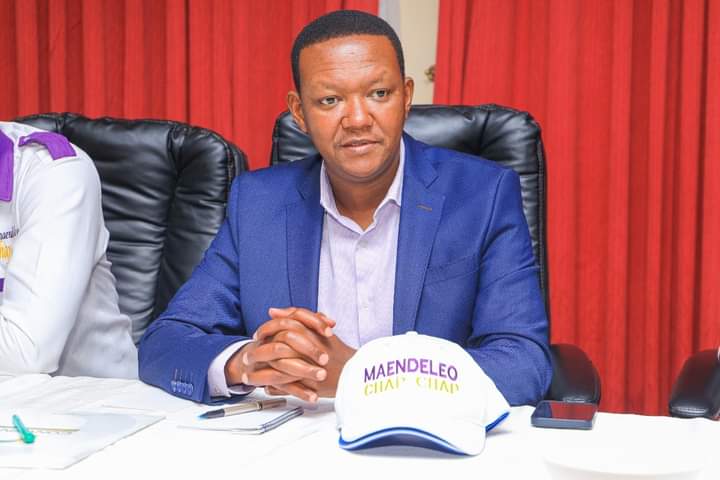 Maendeleo Chap Chap party leader in a meeting with the National Governing Council of the party at the Convent International Hotel, Lavington on Sunday, April 10, 2022