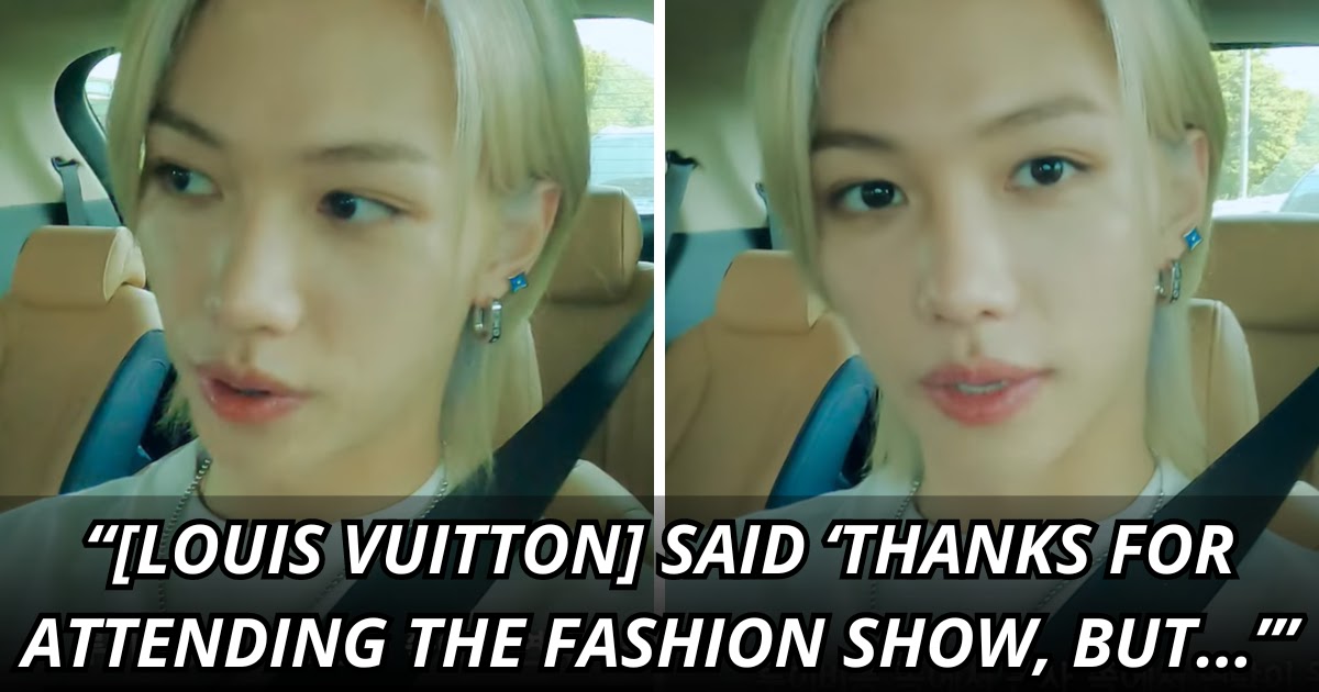 Viral Takes on X: Felix of Stray Kids attends the Louis Vuitton