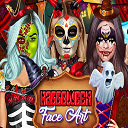 Halloween Face Art Chrome extension download