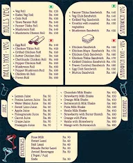 Jivis Night Food menu 1