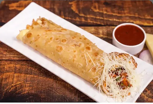 Chicken Afghani Cheese Roll